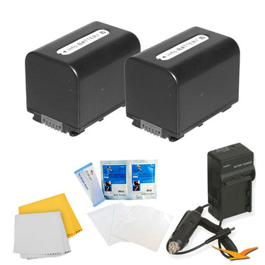 Special 2 Pack Battery Kit For Sony CX240,CX330,PJ430