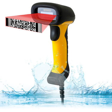 Adesso NuScan 5200TU Antimicrobial & Waterproof 2D Barcode Scanner