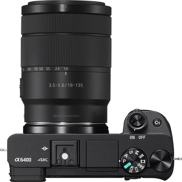 Sony a6400 Mirrorless APS-C Interchangeable-Lens with 18-135mm Lens  (OPEN BOX)