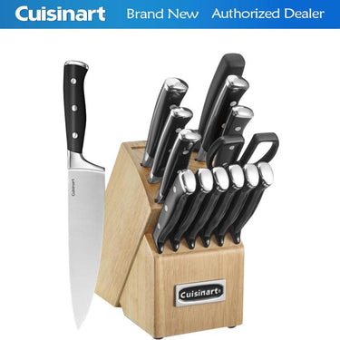 Cuisinart Triple Rivet Collection 15-Piece Cutlery Block Set (C77BTR-15P)