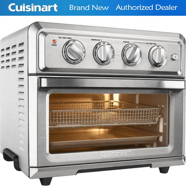 Cuisinart TOA-60 Convection Toaster Oven Air Fryer with Light, Stainless Steel
