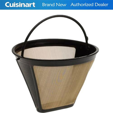 Cuisinart Cuisinart GTF Gold Tone Coffee Filter, 10-12 Cup Cone, Burr Mill