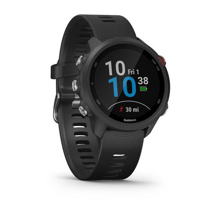 Garmin Forerunner 245 Music Sport Watch with Wrist-Based Heart Rate Monitor - Black