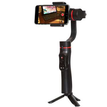 Deco Gear 3-Axis Handheld Cell Phone Gimbal Stabilizer iOS/Android with Counterweight Set