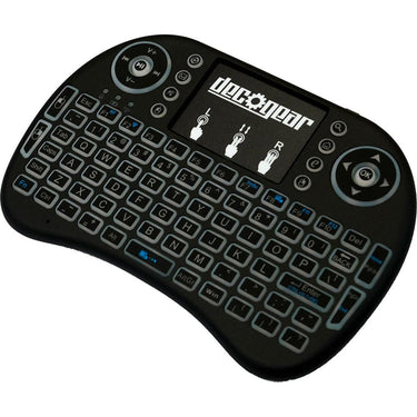 Deco Gear 2.4GHz Wireless Backlit Keyboard Remote with Touchpad Mouse Open Box