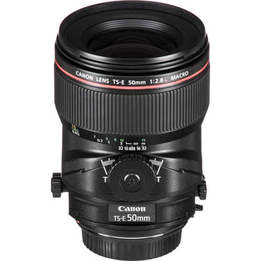 Canon TS-E 50mm f/2.8L Macro Tilt-Shift EF-Mount Lens + 64GB Accessories Bundle