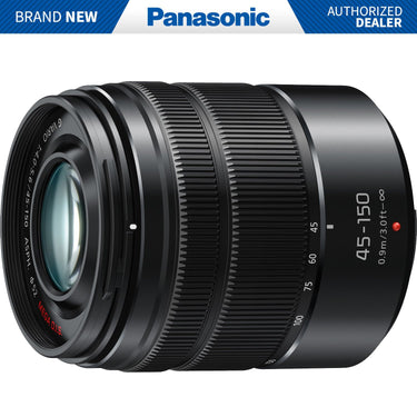 Panasonic LUMIX G VARIO 45-150mm H-FS45150 Black Lens with Matte Finish