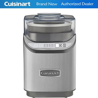 Cuisinart ICE-70 Electronic Ice Cream Maker, Brushed Chrome