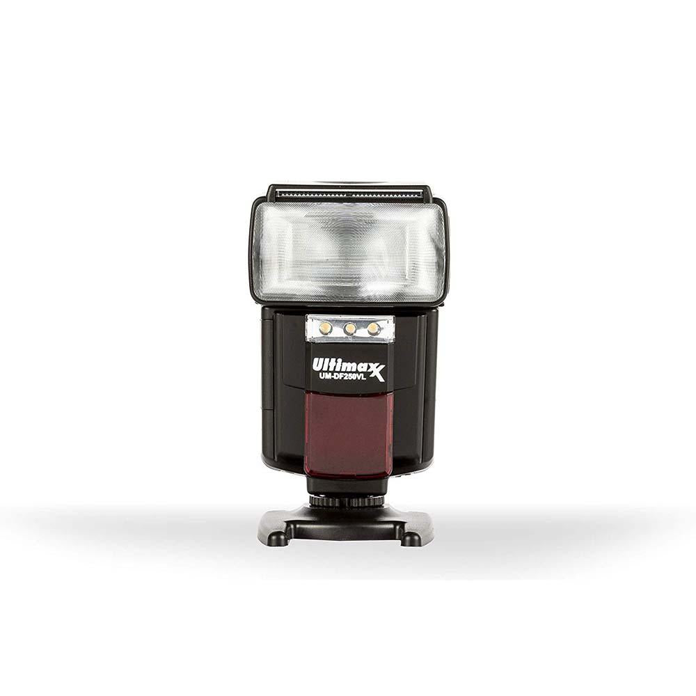 High Power Automatic Flash with LED Video Light for DSLR Camera