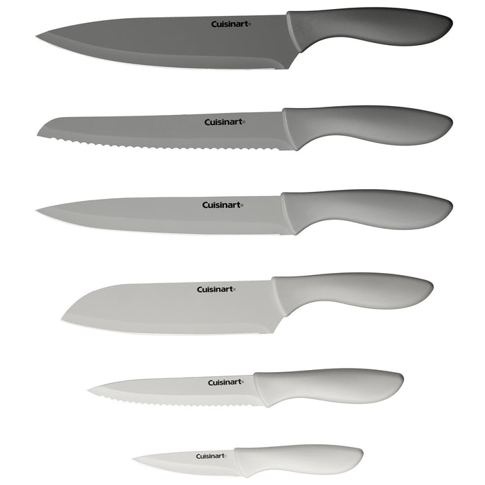 Cuisinart Advantage 12-Piece Gray Knife Set with Blade Guards C55-12PCG