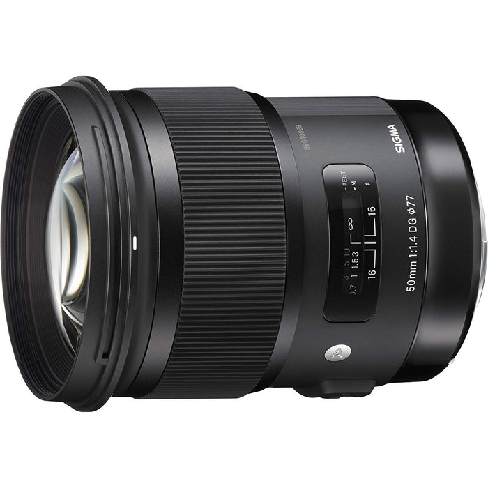 Sigma 50mm f/1.4 DG HSM ART Lens for Nikon F SLR Cameras