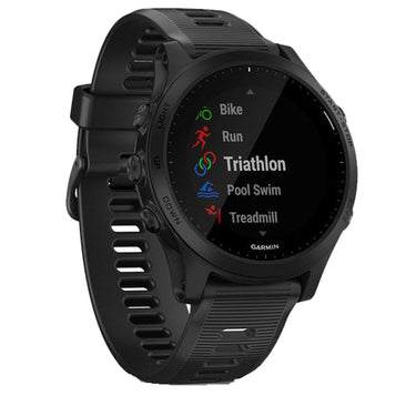 Garmin Forerunner 945 GPS Sport Watch (Black) with Home Fitness Suite Bundle