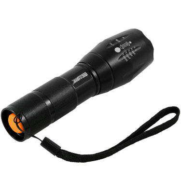 Deco Gear FPT100BK Tactical Flashlight and Pen Set + 2-Pack Survival Bracelet Gift Bundle