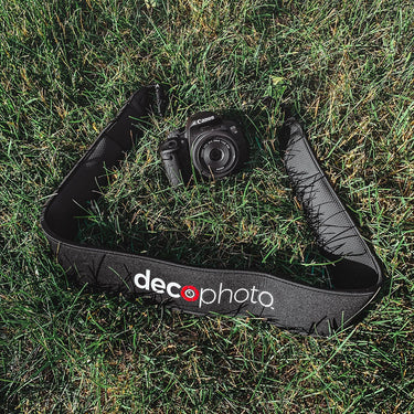 Deco Photo Camera Power Strap Battery Charger w/ 2x 2600mAh Banks Non Slip Grip - Universal