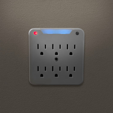 Stanley SurgePro 6 NT 750 Joule 6-Outlet Surge Adapter with Night Light - 33208
