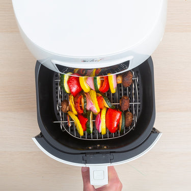 Deco Chef Digital 5.8QT Electric Air Fryer - Healthier & Faster Cooking - White