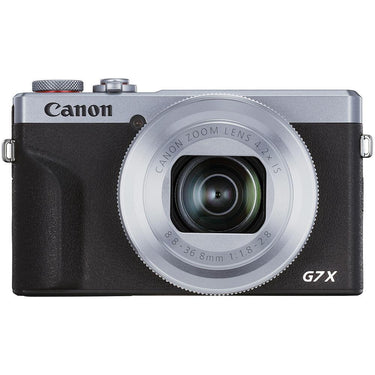 Canon PowerShot G7 X Mark III 20.1MP 4.2x Optical Zoom Digital Camera-Silver(3638C001)
