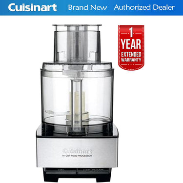 Cuisinart 14-Cup Large Food Processor + 1 Year Extended Warranty