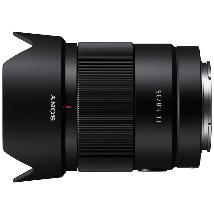 Sony FE 35mm F1.8 Large Aperture Full-Frame E-Mount Prime Lens - SEL35F18F