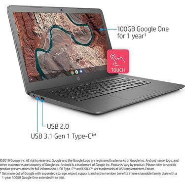 Hewlett Packard Chromebook 14-db0000 14-db0060nr 14" Touchscreen LCD Notebook (OPEN BOX)