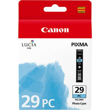Canon PGI-29 PC - LUCIA Series Photo Cyan Ink Cartridge for Canon PIXMA PRO-1 Printer