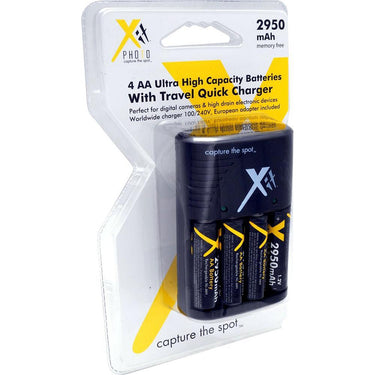Special Pro AA Battery 8GB Kit - Fujifilm S2950, S4200, S4500, CANON SX160, GE X50