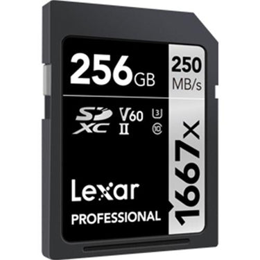 Lexar Professional SDHC / SDXC 1667x UHS-II 256GB Memory Card