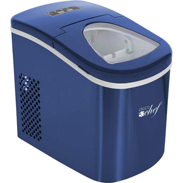 Deco Chef Blue Compact Electric Ice Maker | (IMBLU) | Top Load | 26 Lbs Per Day - Open Box
