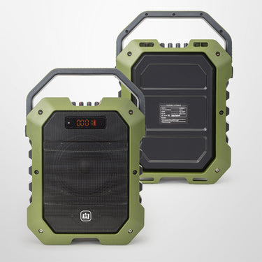 Deco Gear Portable PA Speaker with Wireless Microphone - 80W Power and 5000 mAh Battery