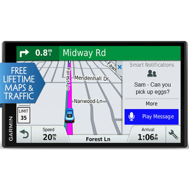 Garmin DriveSmart 61 NA LMT-S 6.95" GPS w/ Smart Features - Refurbished