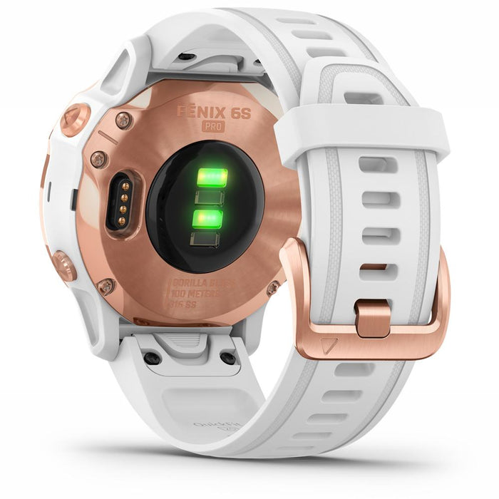Garmin fenix 6S PRO Multisport GPS Smartwatch (Rose Gold)(010-02159-10)