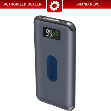 Deco Gear Power Bank 8000 mAh Digital Display with Wireless Device Charging