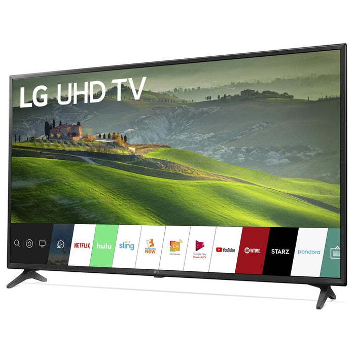 LG 60-inch HDR 4K UHD Smart LED TV (2019) Bundle with Deco Soundbar & more