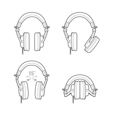 Audio-Technica ATH-M30x Professional Headphones