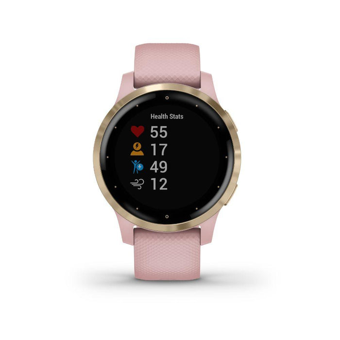 Garmin vivoactive 4S Smartwatch - (Dust Rose/Gold)