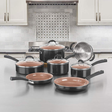 Cuisinart 54CCP-11BK 11pc Ceramica XT Non-Stick Cookware Set with Lifetime Warranty