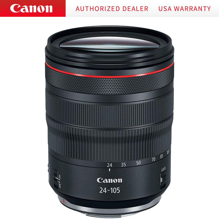Canon RF 24-105mm F4 L IS USM Lens Full Frame Zoom for RF Mount Mirrorless 2963C002