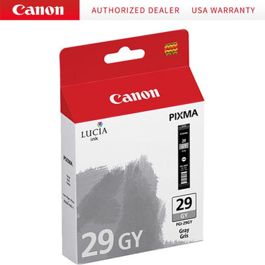 Canon PGI-29 GY - LUCIA Series Gray Ink Cartridge for Canon PIXMA PRO-1 Printer