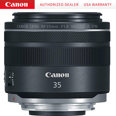 Canon RF 35mm f/1.8 Macro IS STM Lens Full Frame for RF Mount Mirrorless 2973C002