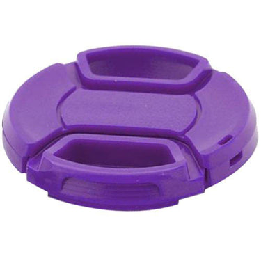 Vivitar 55mm UV Filter and Snap-On Lens Cap, Purple