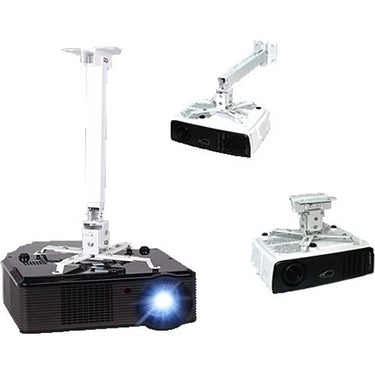 Deco Mount Carbon Steel Projector Ceiling Mount Rotating Mounting Kit Open Box