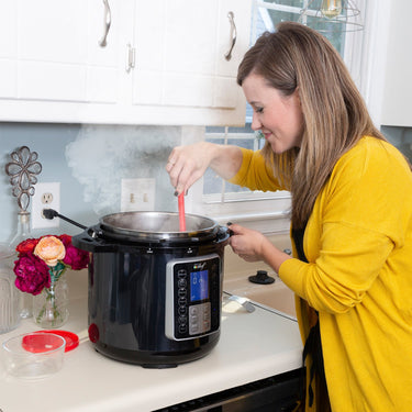 Deco Chef 8 QT 10-in-1 Pressure and Slow Cooker -  Multi-Mode Cooking with Accessories