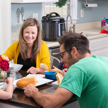 Deco Chef 8 QT 10-in-1 Pressure and Slow Cooker -  Multi-Mode Cooking with Accessories