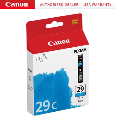 Canon PGI-29 CYAN - LUCIA Series Cyan Ink Cartridge for Canon PIXMA PRO-1 Printer