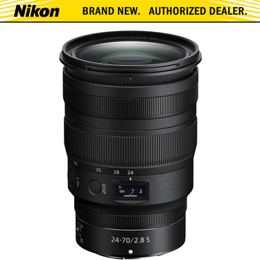 Nikon NIKKOR Z 24-70mm f/2.8 S Full Frame Zoom Lens for Z-Mount Mirrorless 20089