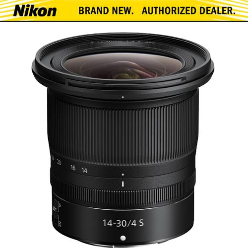 Nikon NIKKOR Z 14-30mm f/4 S Full Frame Wide Zoom Lens for Z-Mount Mirrorless 20070