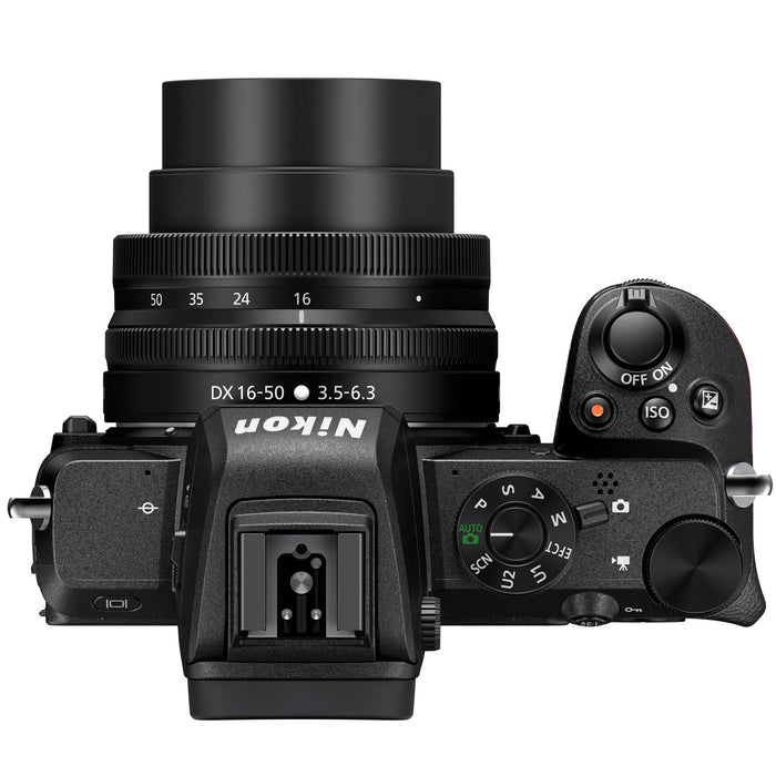 Nikon Z 50 DX-format Mirrorless Camera Body w/ NIKKOR Z DX 16-50mm f/3.5-6.3 VR Lens