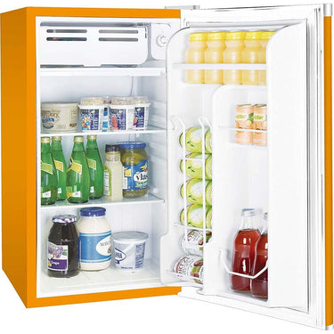 RCA Mini Refrigerator 3.2 Cu. Ft., Orange, FR320