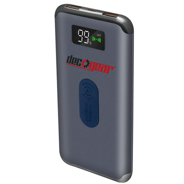 Deco Gear Power Bank 8000 mAh Digital Display with Wireless Device Charging