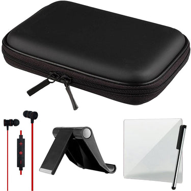 Deco Gear In-ear Bluetooth Earbuds + 10" Tablet Case + Tablet Stand + Stylus
